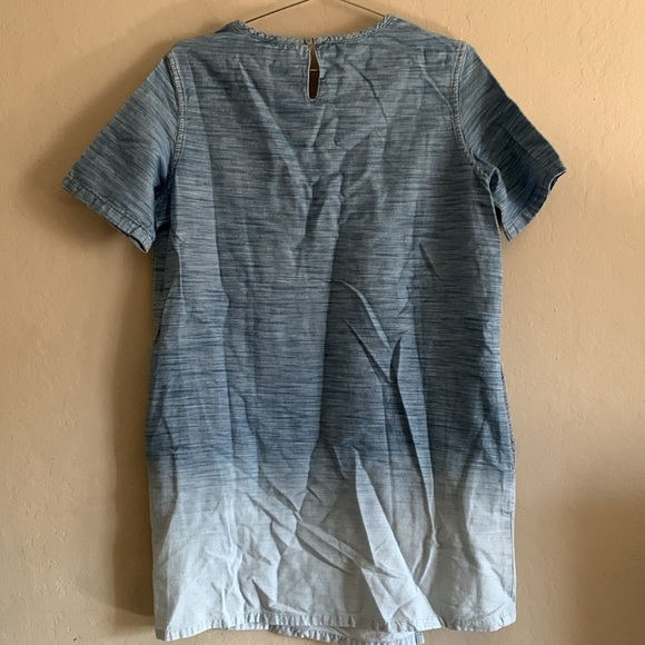 ALLSAINTS Jina Ombre shift Dress Short Sleeve Size 8 - Picture 8 of 9